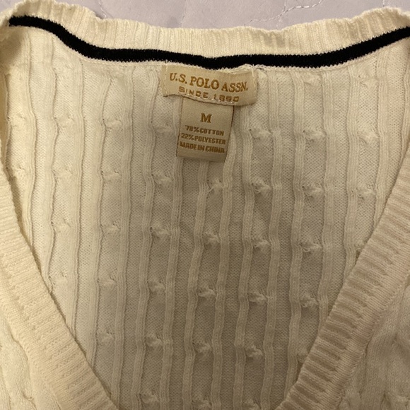 Polo Cable Knit Sweater - Picture 2 of 3